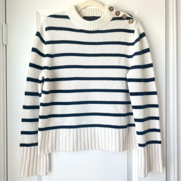 Jenni Kayne Grace Cashmere Crewneck Sweater - Picture 5 of 8